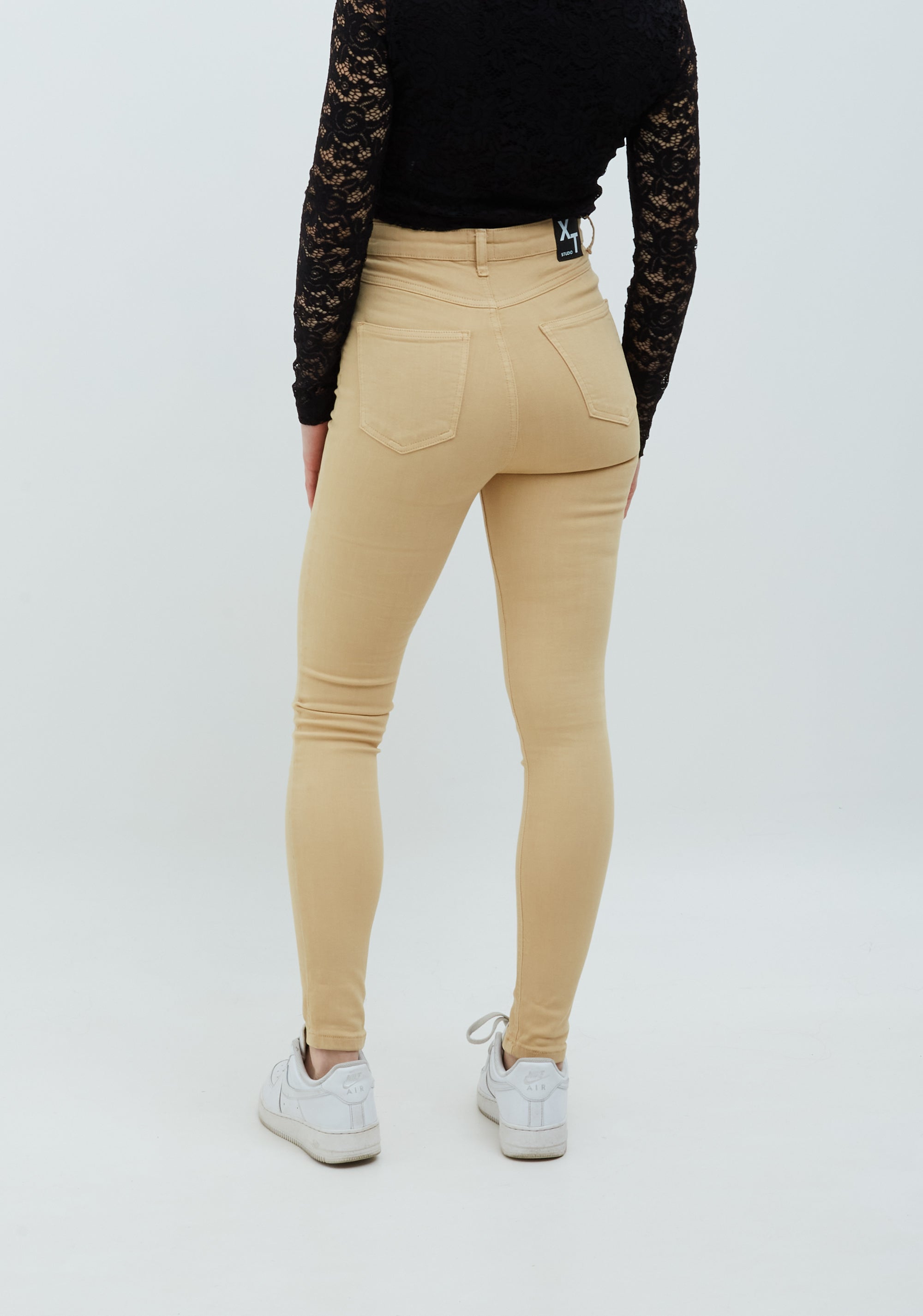 Pantalone skinny in gabardine stretch XT-STUDIO X123SV1001W61501-050-2